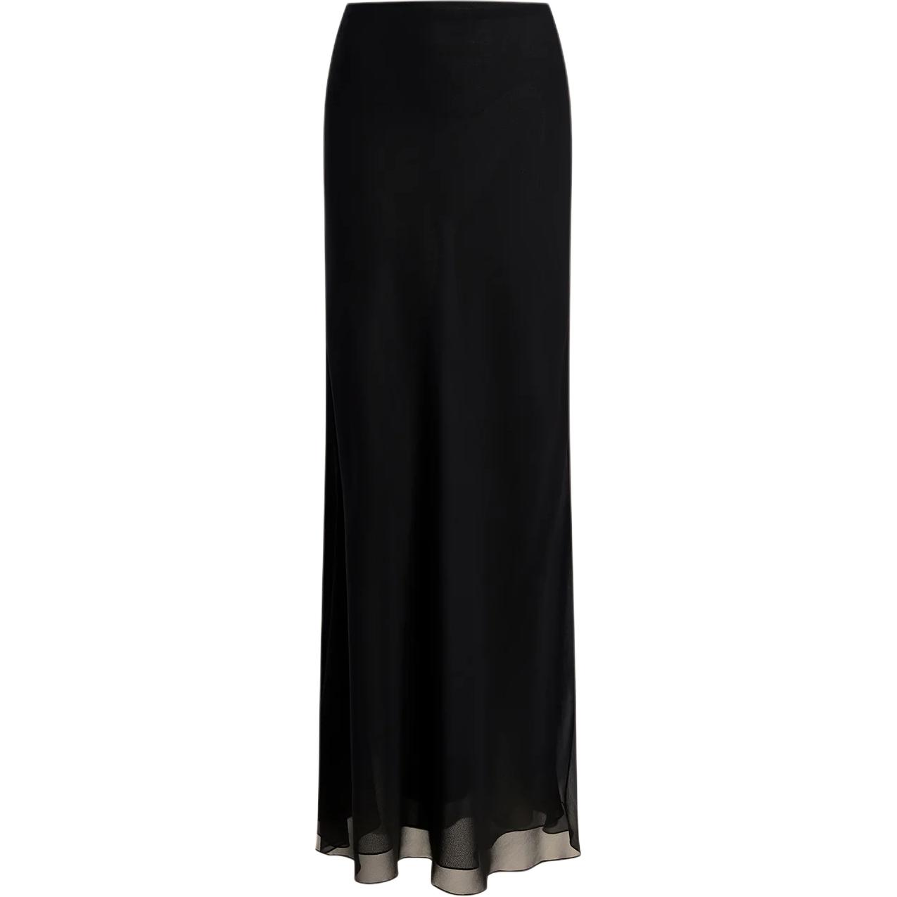 PF24 Юбка MAUVA Повседневная длинная юбка для женщин BLACK/Черный KHAITE
PF24 Юбка MAUVA Повседневная длинная юбка для женщин BLACK/Черный KHAITE