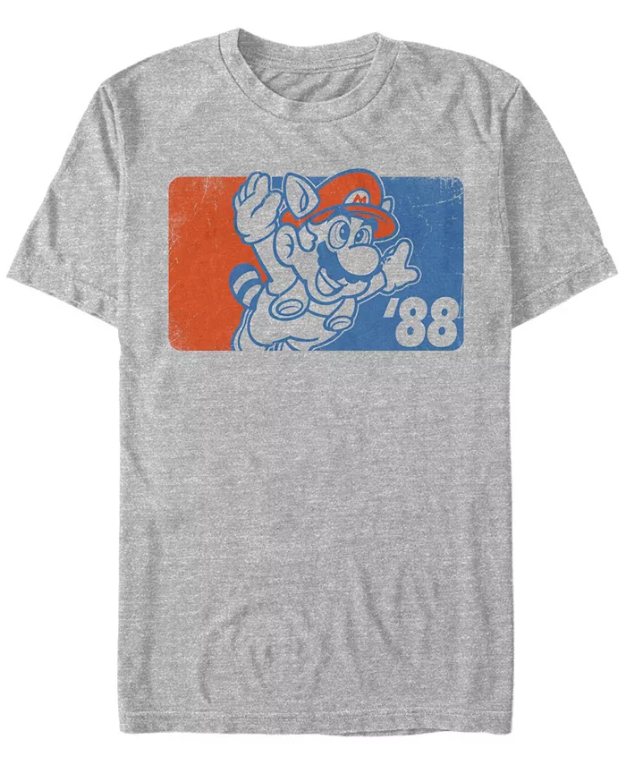 Футболка с коротким рукавом Nintendo Men's Super Mario The Fly Guy of 88 Fifth Sun, серый
Футболка с коротким рукавом Nintendo Men's Super Mario The Fly Guy of 88 Fifth Sun, серый
