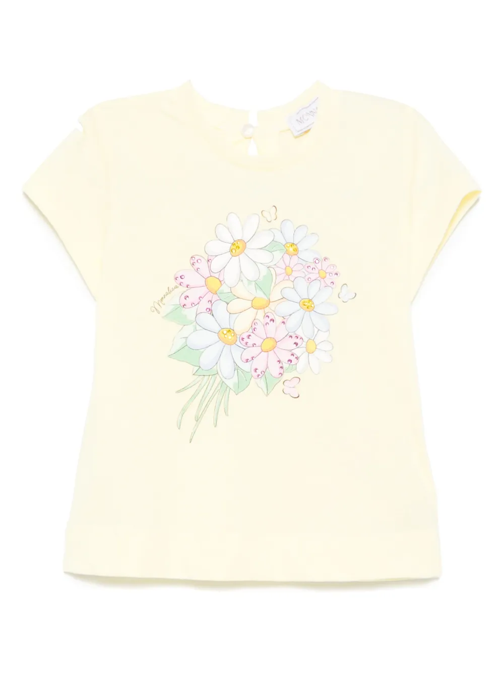 Футболка с цветочным принтом Monnalisa, желтый
Футболка с цветочным принтом Monnalisa, желтый