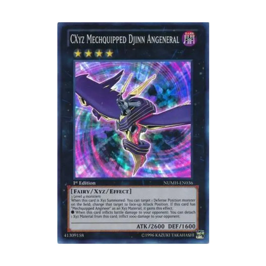 CCG Cxyz Механизированный Джинн Ангенерал (Супер Редкий), Yu-Gi-Oh - Number Hunters - Singles
CCG Cxyz Механизированный Джинн Ангенерал (Супер Редкий), Yu-Gi-Oh - Number Hunters - Singles