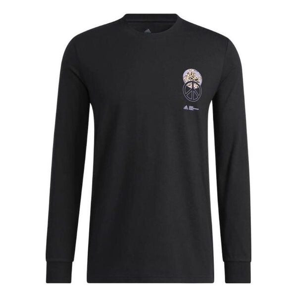 Футболка Men's adidas Back Alphabet Printing Cotton Knit Round Neck Pullover Long Sleeves Black T-Shirt, черный
Футболка Men's adidas Back Alphabet Printing Cotton Knit Round Neck Pullover Long Sleeves Black T-Shirt, черный