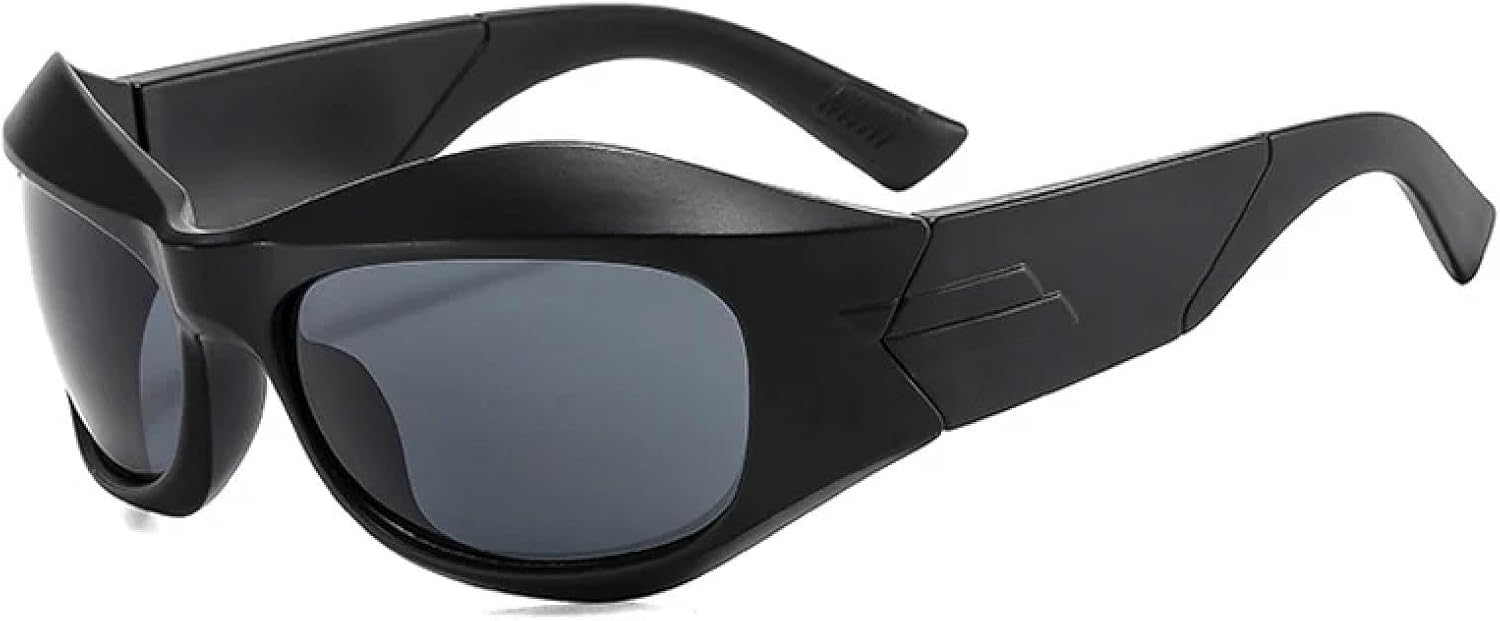 Роскошные солнцезащитные очки в стиле хип-хоп для женщин и мужчин, модные, увеличенного размера, для активного отдыха, спорта, велоспорта, защиты от УФ-излучения UV400 TKKTLLT, Black Gray
Роскошные солнцезащитные очки в стиле хип-хоп для женщин и мужчин, модные, увеличенного размера, для активного отдыха, спорта, велоспорта, защиты от УФ-излучения UV400 TKKTLLT, Black Gray