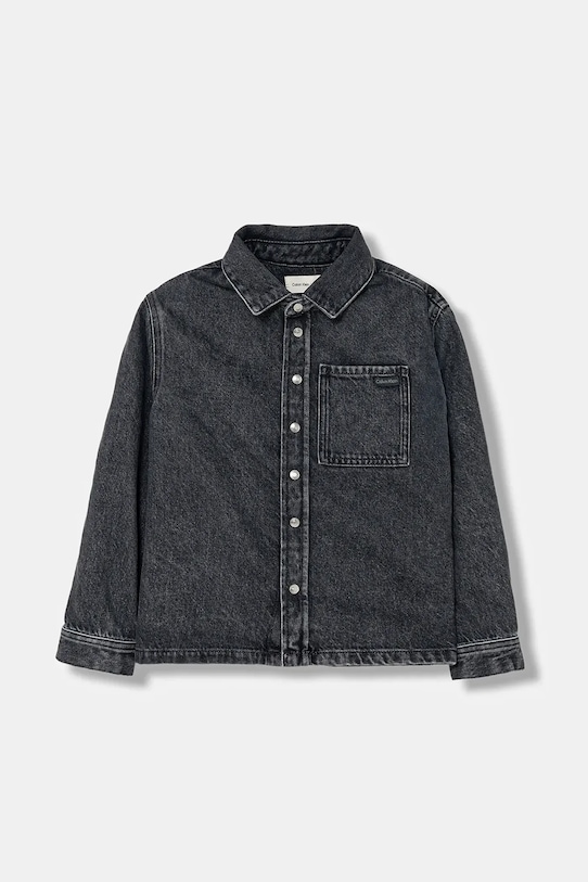 Детская джинсовая рубашка Calvin Klein Jeans, черный
Детская джинсовая рубашка Calvin Klein Jeans, черный