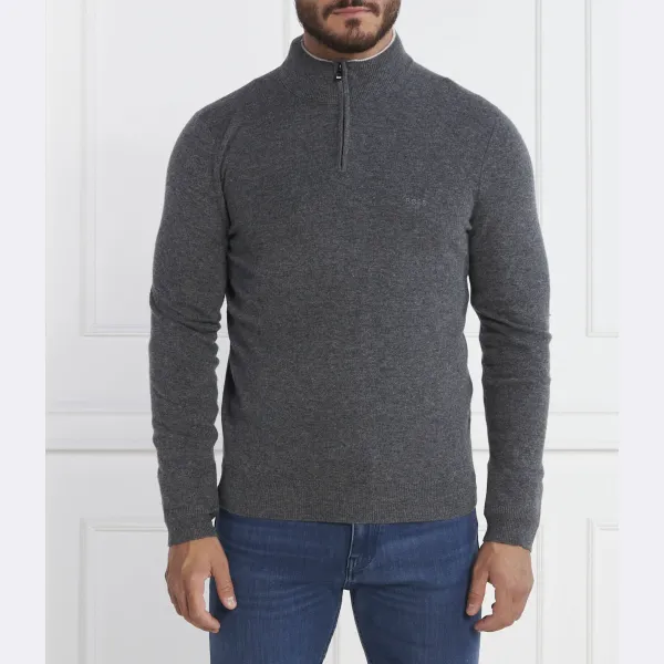 Свитер обычного кроя из шерсти Marlo Boss, черный
Свитер обычного кроя из шерсти Marlo Boss, черный