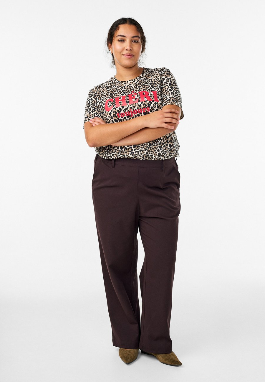 Брюки Zizzi Trousers, Ganache/Dark Brown
Брюки Zizzi Trousers, Ganache/Dark Brown