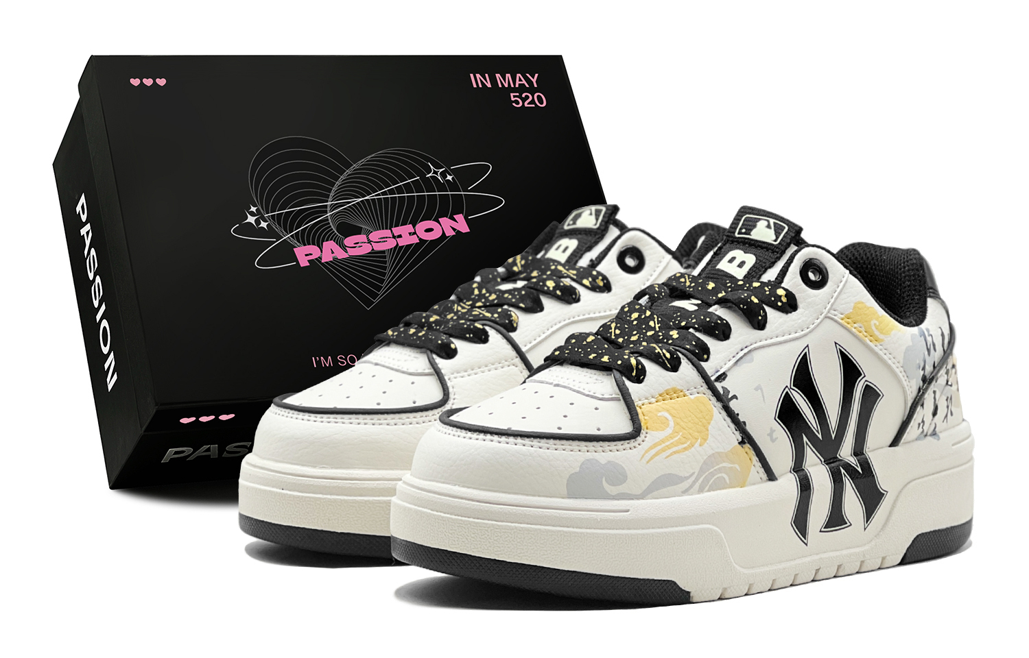 Chunky Liner CNY Horse Year, Chinese Style Vintage, Ink Chinese Style, Auspicious Clouds Low top Skateboard Shoes MLB, ginger желтый
Chunky Liner CNY Horse Year, Chinese Style Vintage, Ink Chinese Style, Auspicious Clouds Low top Skateboard Shoes MLB, ginger желтый