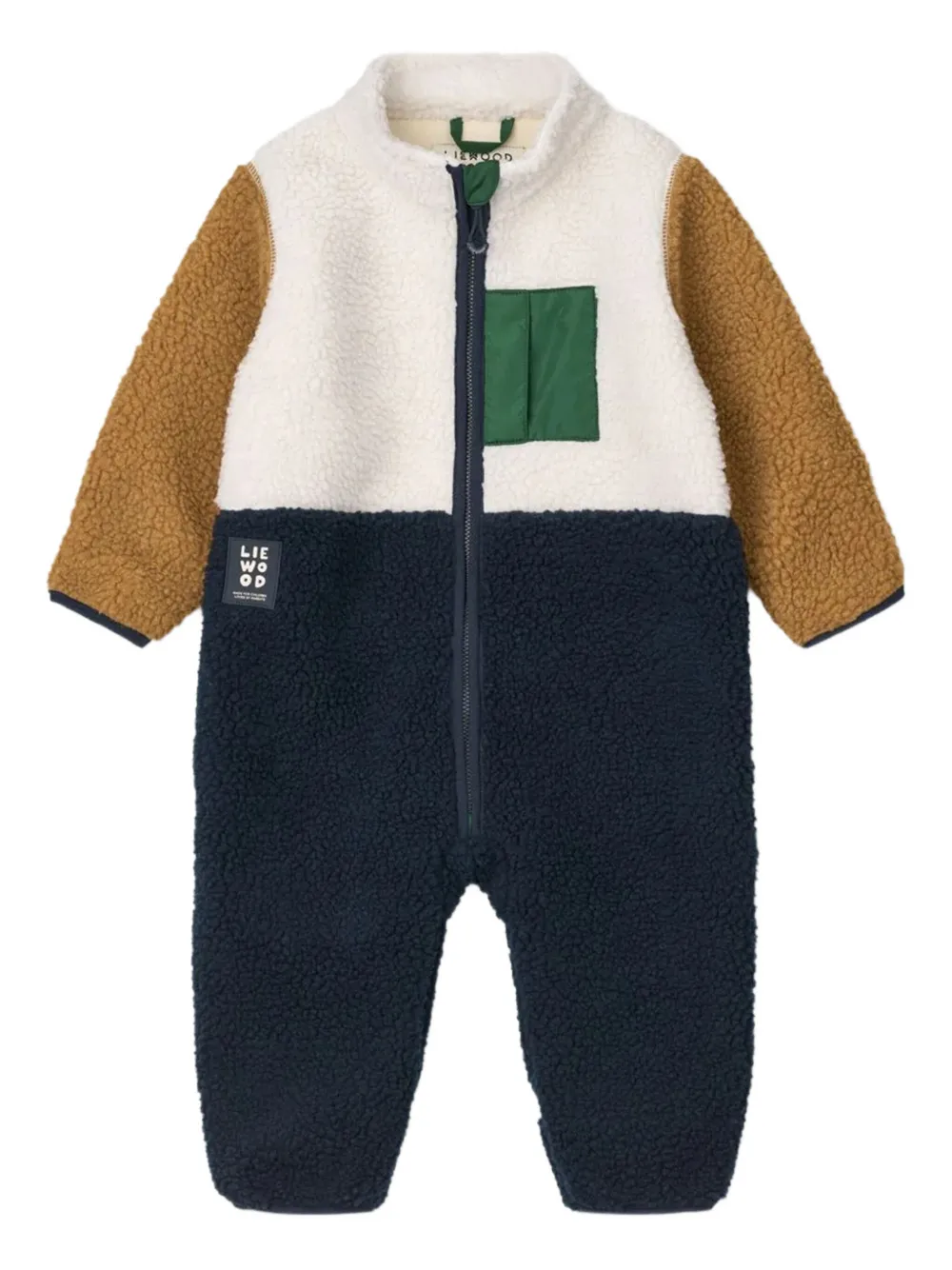 Флисовый комбинезон с цветными блоками Liewood, синий
Флисовый комбинезон с цветными блоками Liewood, синий