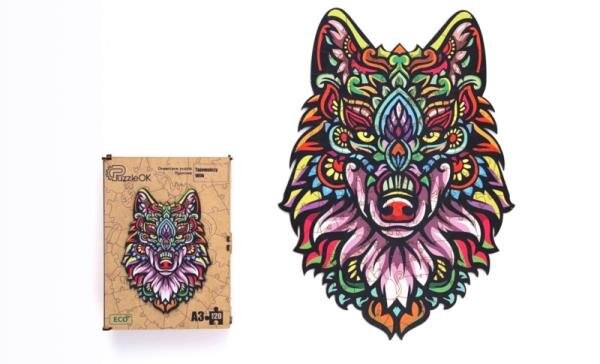 Максик, пазл, Таинственный Волк, 120 шт. Maksik 
Максик, пазл, Таинственный Волк, 120 шт. Maksik