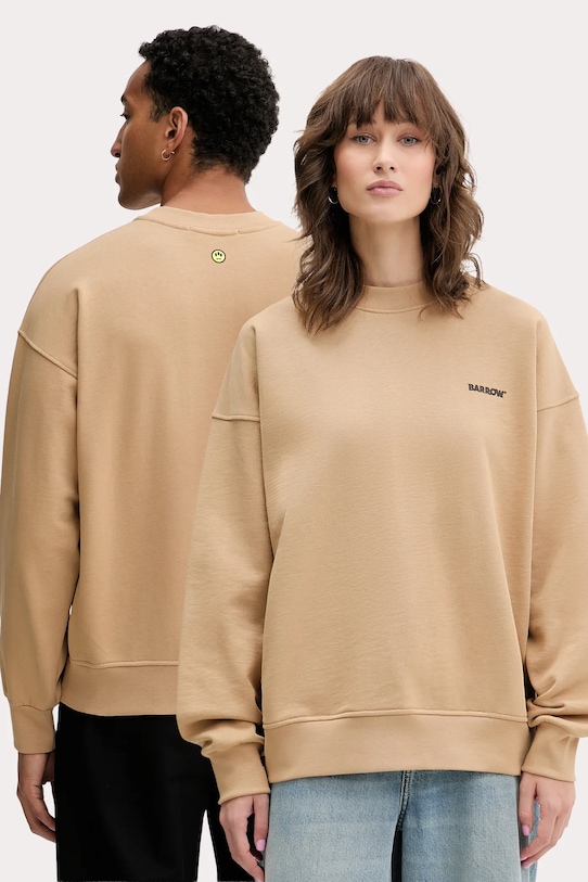 Хлопковая толстовка Barrow, бежевый
Хлопковая толстовка Barrow, бежевый