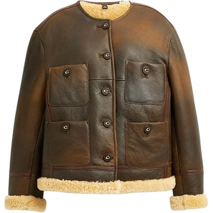 Куртка женская SS24 Dark Umber COACH, Желтый, Куртка женская SS24 Dark Umber COACH
Куртка женская SS24 Dark Umber COACH, Желтый, Куртка женская SS24 Dark Umber COACH