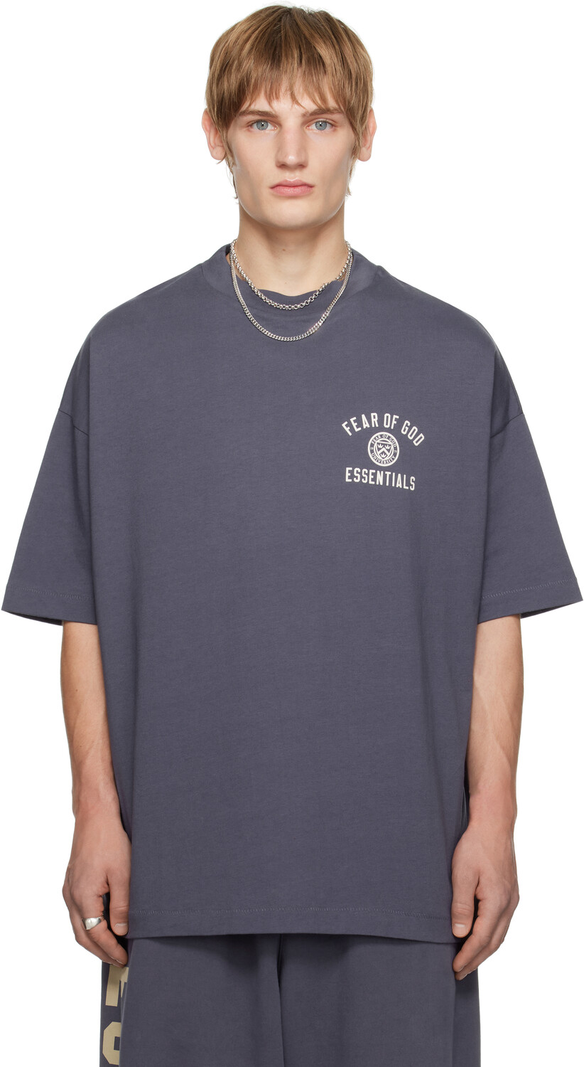 Футболка с круглым вырезом из джерси Fear of God EENTIAL Navy Fear of God ESSENTIALS, Marine
Футболка с круглым вырезом из джерси Fear of God EENTIAL Navy Fear of God ESSENTIALS, Marine