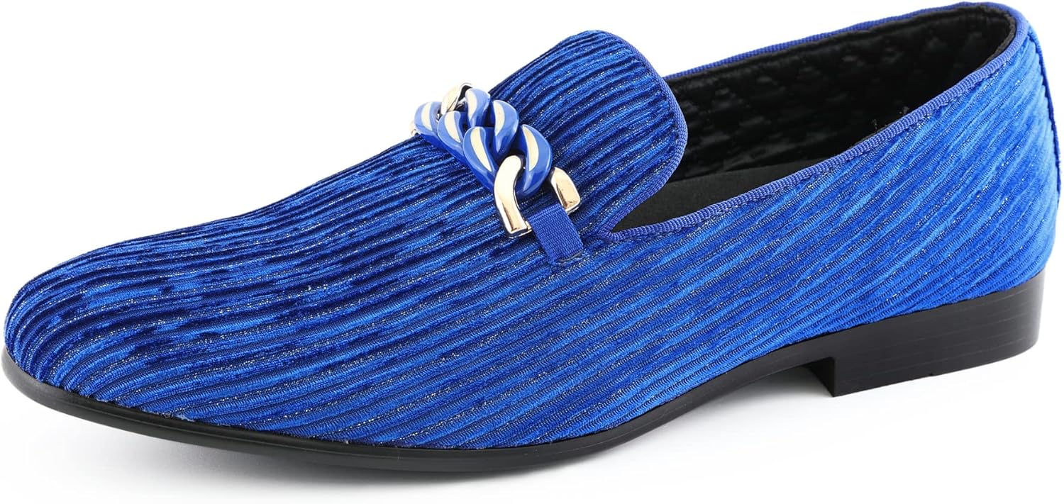 Мужские слипоны Amali Fay из бархата с золотой цепочкой, бархатные лоферы для мужчин, оригинальные туфли для смокинга и смокинговые туфли
Мужские слипоны Amali Fay из бархата с золотой цепочкой, бархатные лоферы для мужчин, оригинальные туфли для смокинга и смокинговые туфли