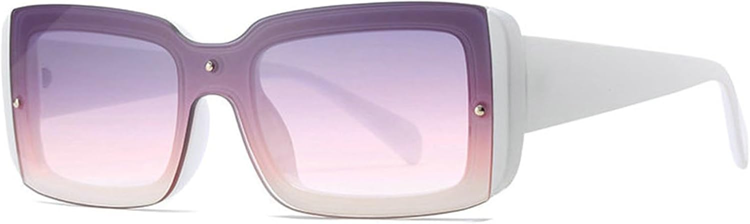 Willochra Популярные модные квадратные солнцезащитные очки с заклепками для женщин, винтажные, панк, мужские, трендовые, солнцезащитные очки UV400 прямоугольной формы, C7
Willochra Популярные модные квадратные солнцезащитные очки с заклепками для женщин, винтажные, панк, мужские, трендовые, солнцезащитные очки UV400 прямоугольной формы, C7