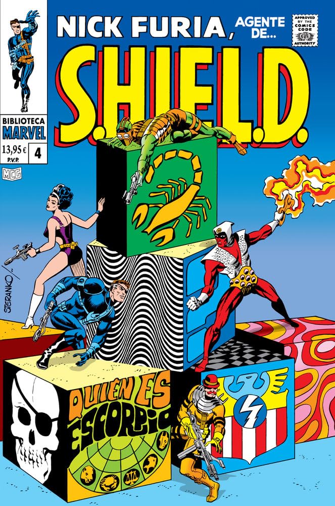 Biblioteca marvel nick furia, agente de s.h.i.e.l.d. 4. 1968. strange tales 164-168, nick fury, agen (PANINI ESPAÑA S.A.)
Biblioteca marvel nick furia, agente de s.h.i.e.l.d. 4. 1968. strange tales 164-168, nick fury, agen (PANINI ESPAÑA S.A.)