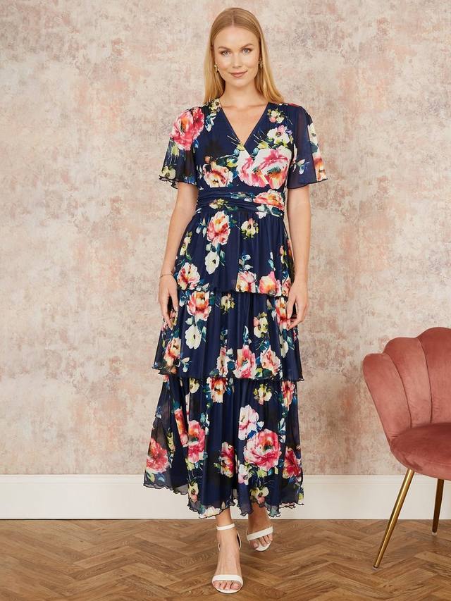 Многоярусное макси-платье из цветочной сетки Yumi, темно-синий
Многоярусное макси-платье из цветочной сетки Yumi, темно-синий