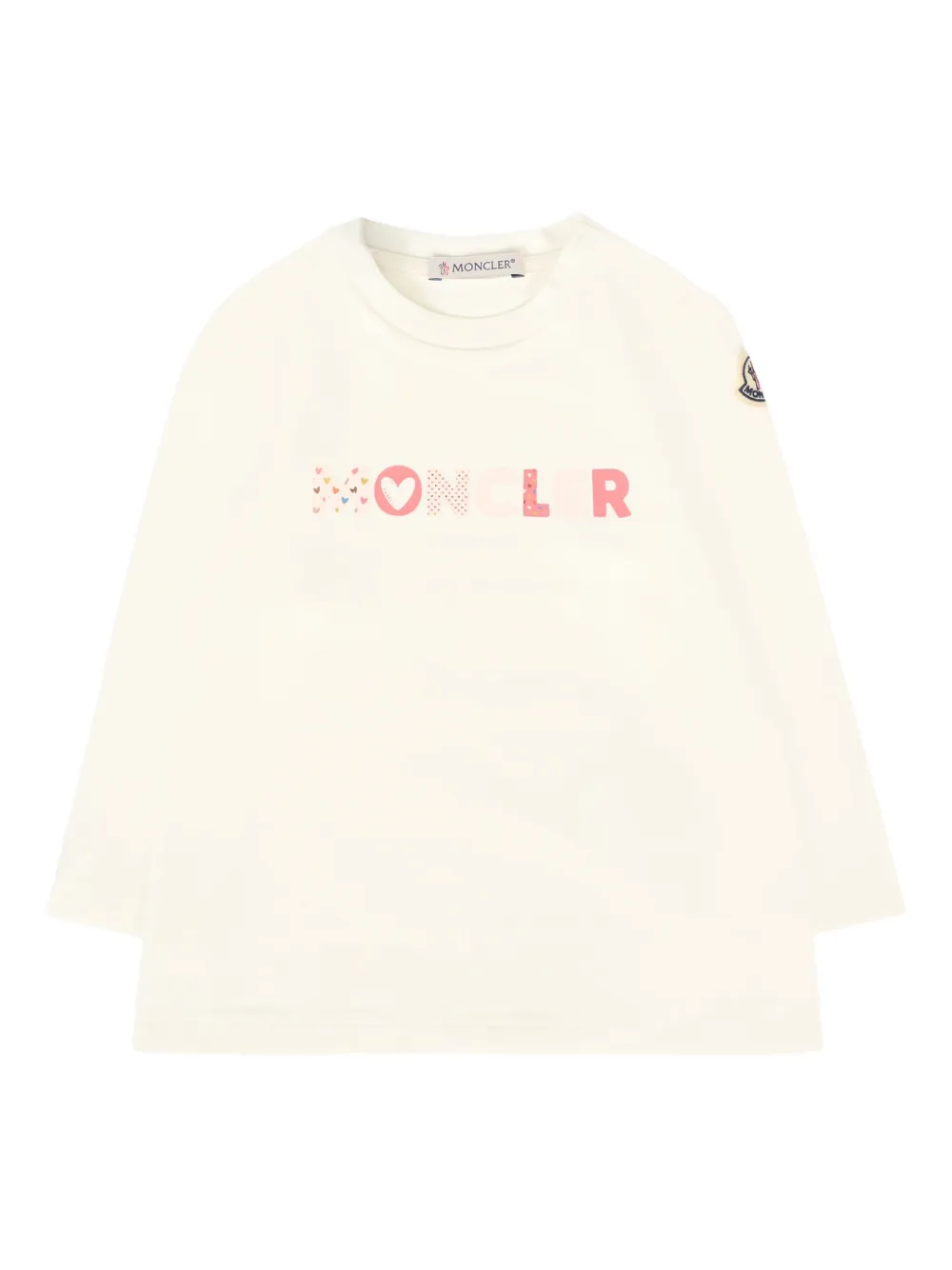 Лонгслив с логотипом Moncler Enfant, нейтральный
Лонгслив с логотипом Moncler Enfant, нейтральный