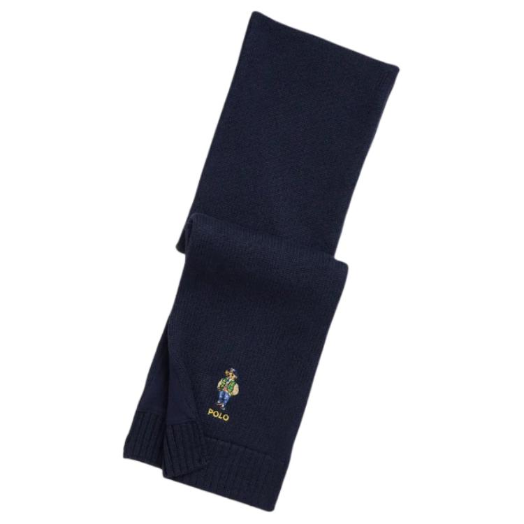 Ralph Lauren Хлопковый вязаный шарф для детей, темно-синий
Ralph Lauren Хлопковый вязаный шарф для детей, темно-синий