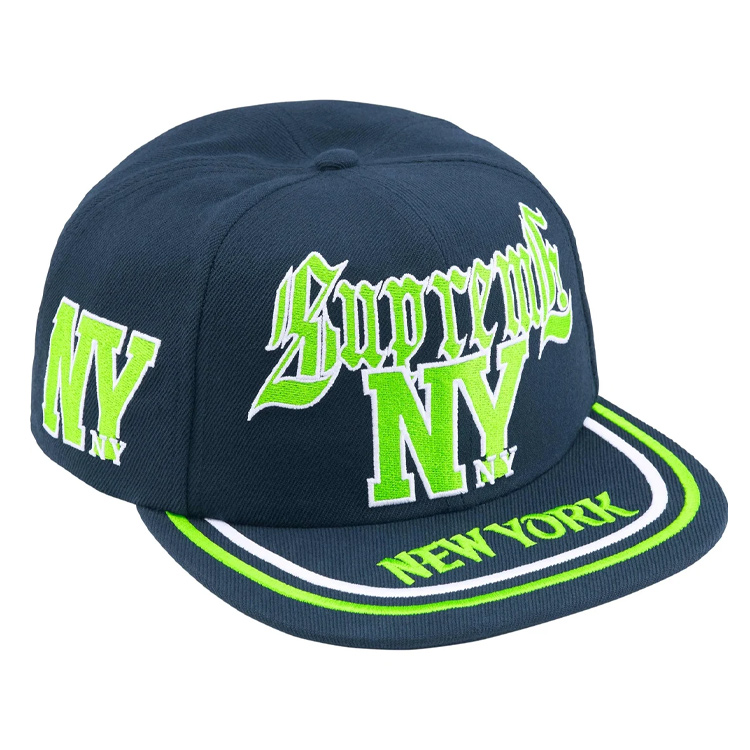 Supreme Нью-Йоркская шестипанельная кепка, Blue
Supreme Нью-Йоркская шестипанельная кепка, Blue