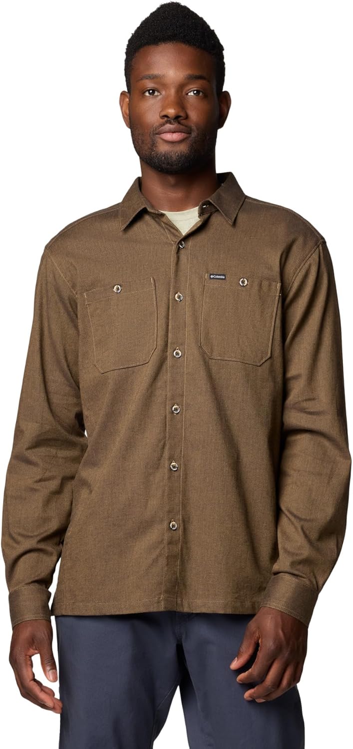 Columbia мужская рубашка Pitchstone Woven с длинным рукавом, Delta/Ancient Fossil
Columbia мужская рубашка Pitchstone Woven с длинным рукавом, Delta/Ancient Fossil