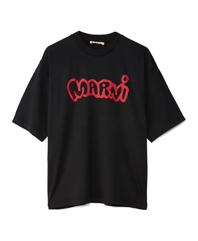 Футболка оверсайз Marni, черный
Футболка оверсайз Marni, черный