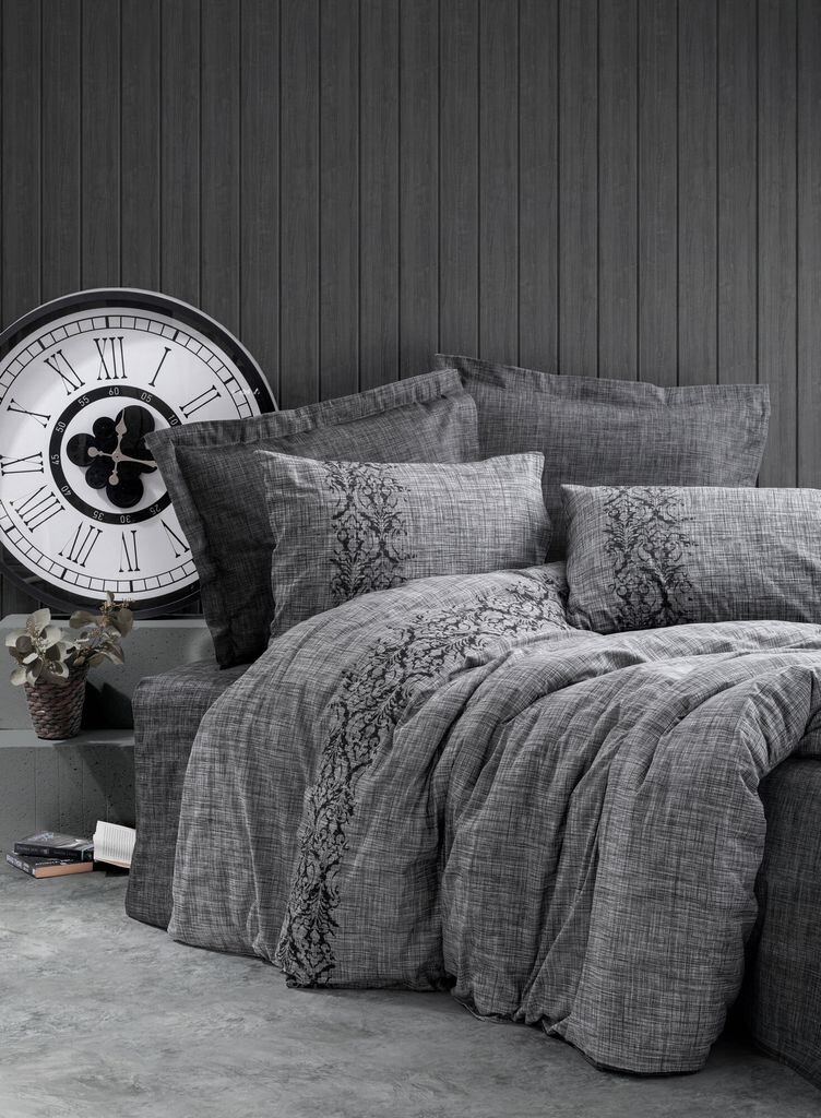 L'Essentiel Linge de Maison, Угольно-серый, Комплект пододеяльников Ranforce для одного, серый, 100 % ХЛОПОК RANFORCE, 160 x 220 см
L'Essentiel Linge de Maison, Угольно-серый, Комплект пододеяльников Ranforce для одного, серый, 100 % ХЛОПОК RANFORCE, 160 x 220 см