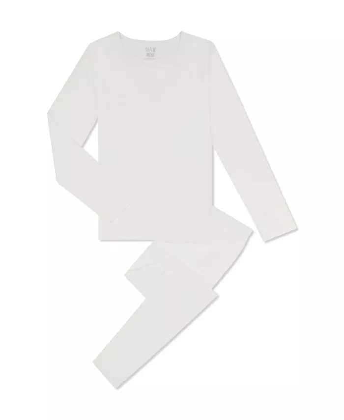 Детский комплект термобелья для девочек, топ и штаны, 2 предмета Max & Olivia, белый
Детский комплект термобелья для девочек, топ и штаны, 2 предмета Max & Olivia, белый