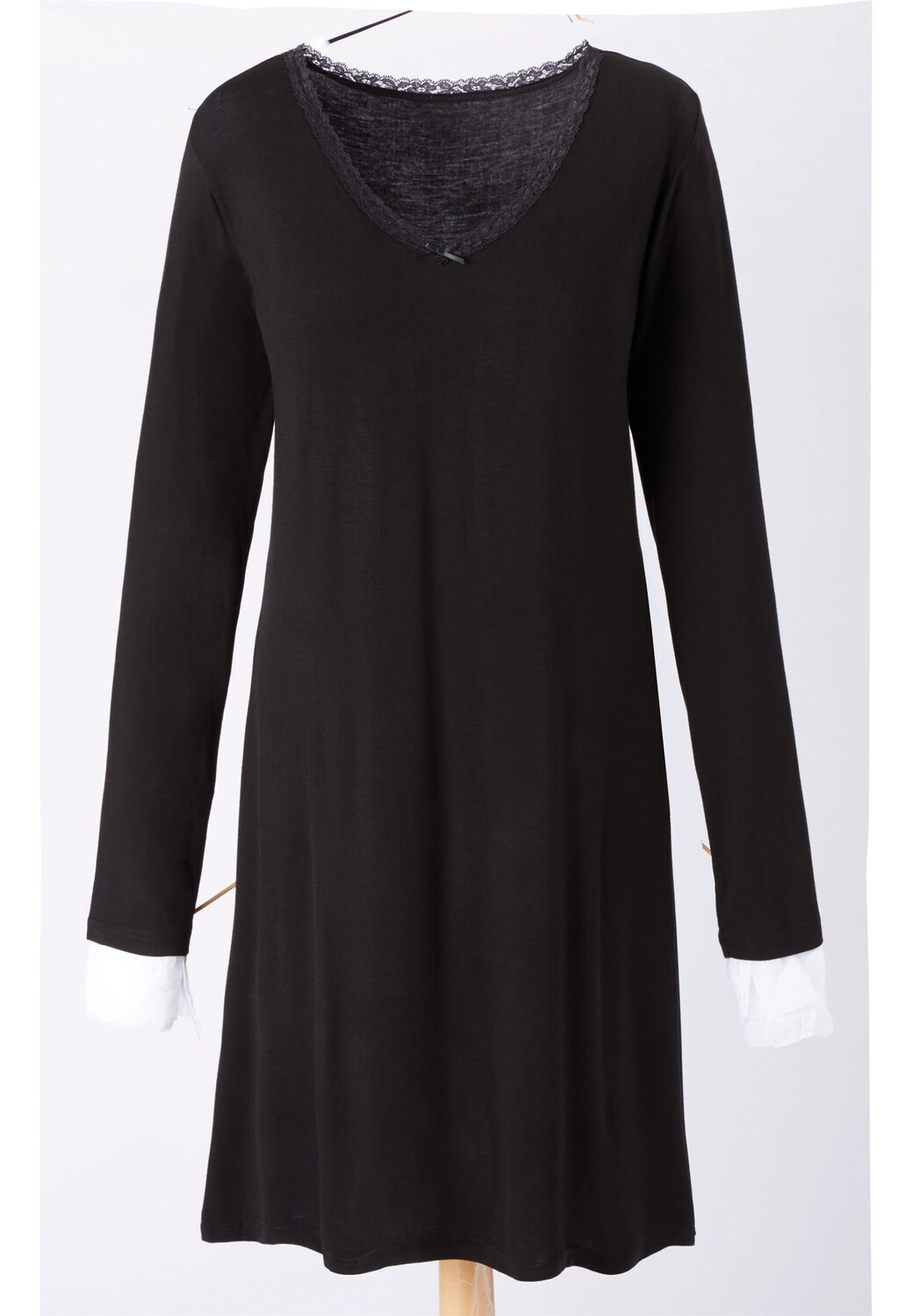 Ночная рубашка Sassa, черный 
Ночная рубашка Sassa, черный