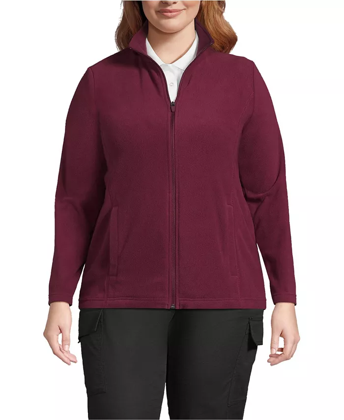 Женская флисовая куртка Thermacheck 100 больших размеров Lands' End, красный
Женская флисовая куртка Thermacheck 100 больших размеров Lands' End, красный