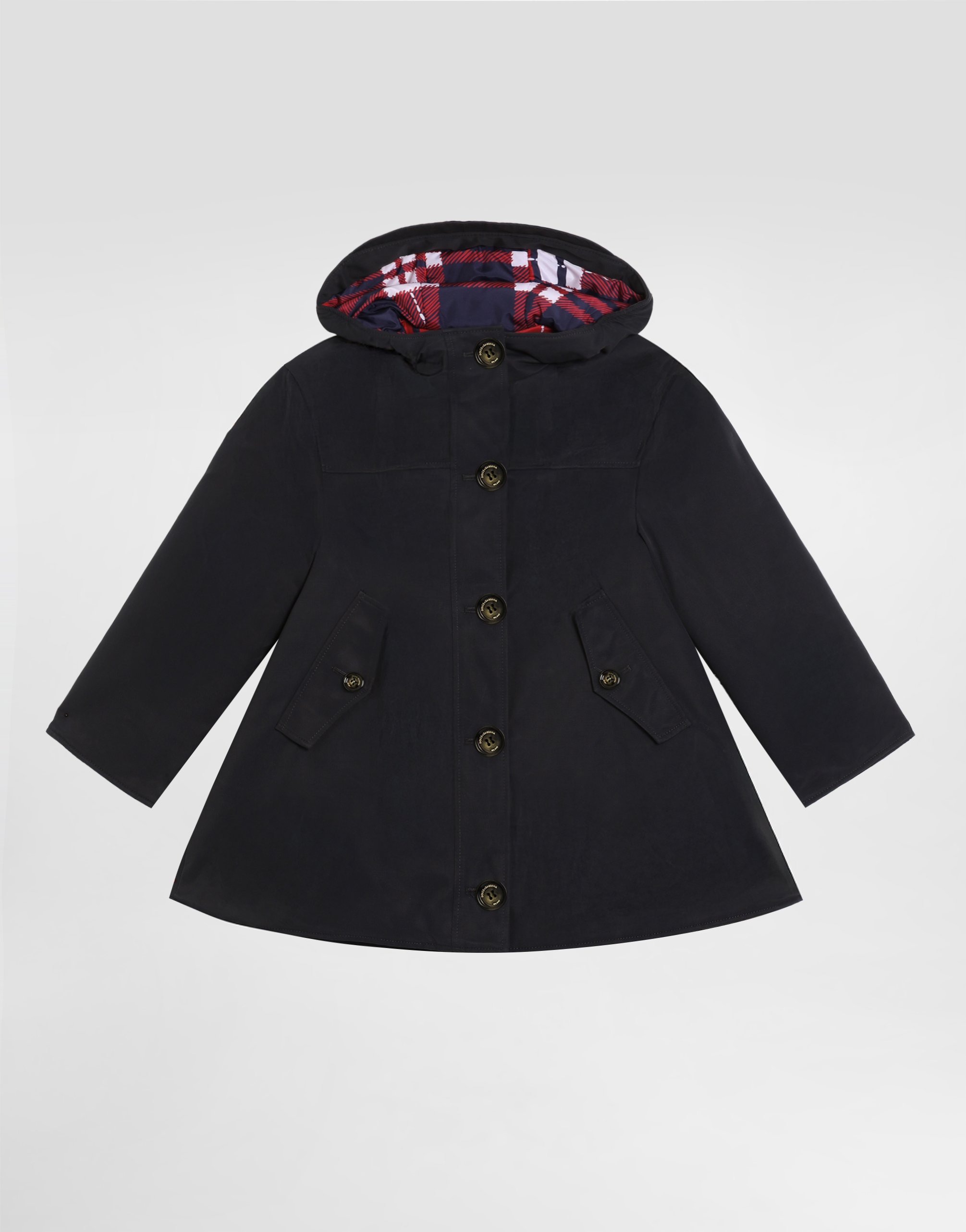 Однобортное пальто из вощеной габардины Dolce & Gabbana, синий
Однобортное пальто из вощеной габардины Dolce & Gabbana, синий