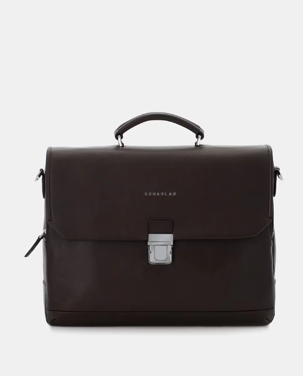 Мужская кожаная папка для документов темно-коричневого цвета Scharlau, темно-коричневый
Мужская кожаная папка для документов темно-коричневого цвета Scharlau, темно-коричневый
