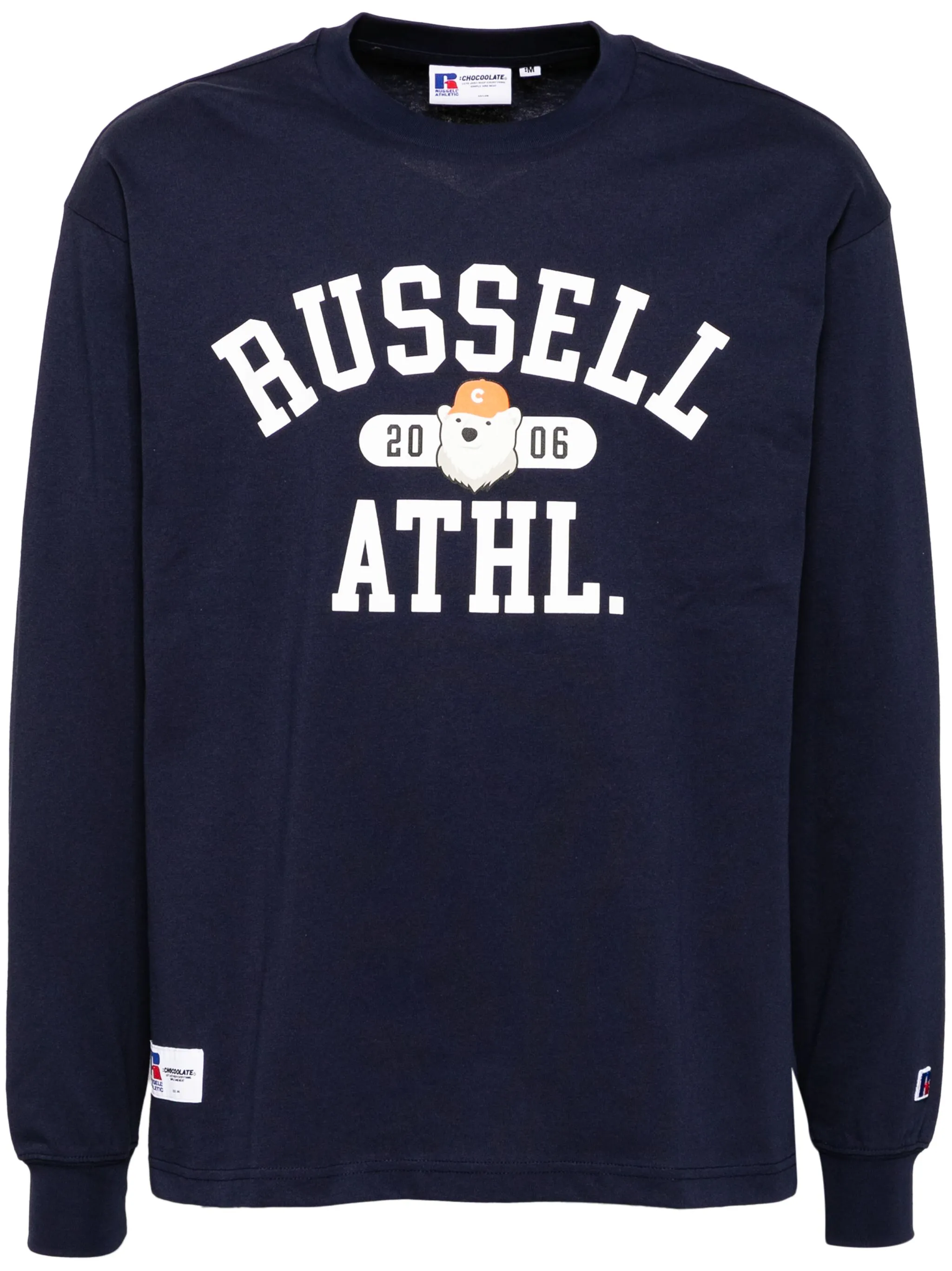 Футболка с логотипом из коллаборации с Russell Athletic Chocoolate, синий
Футболка с логотипом из коллаборации с Russell Athletic Chocoolate, синий