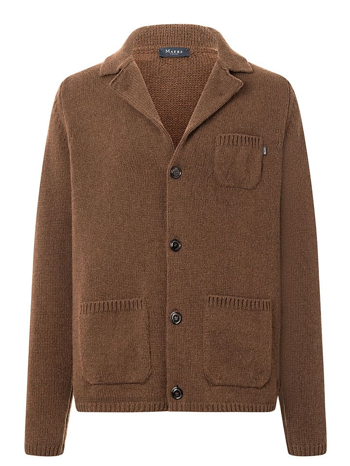 Maerz Muenchen Шерстяной кардиган коричневого цвета
Maerz Muenchen Шерстяной кардиган коричневого цвета