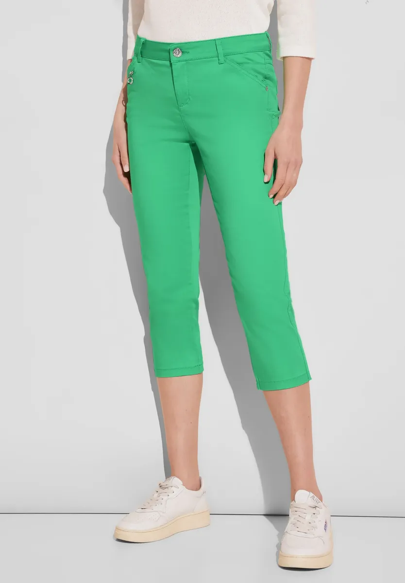 Брюки STREET ONE 3/4, длина 3/4, зеленый
Брюки STREET ONE 3/4, длина 3/4, зеленый