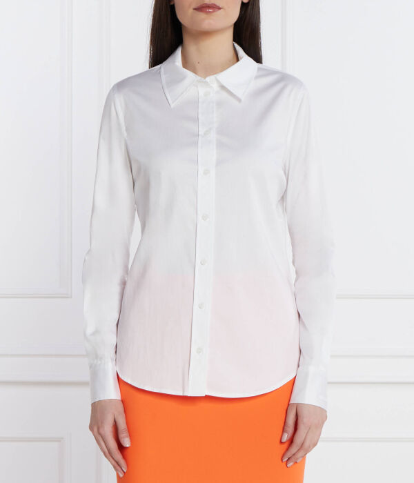 Рубашка женская Calvin Klein хлопковая приталенная, белый
Рубашка женская Calvin Klein хлопковая приталенная, белый