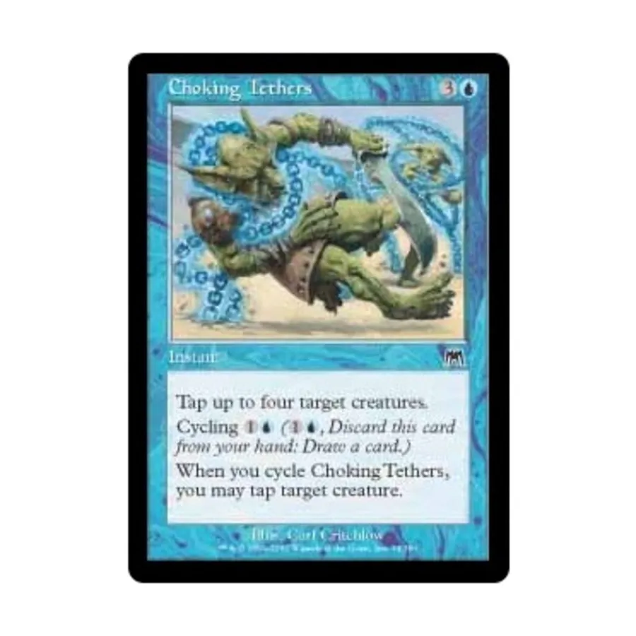 CCG Удушающие привязи (C) (Рольга), MTG - Onslaught 
CCG Удушающие привязи (C) (Рольга), MTG - Onslaught