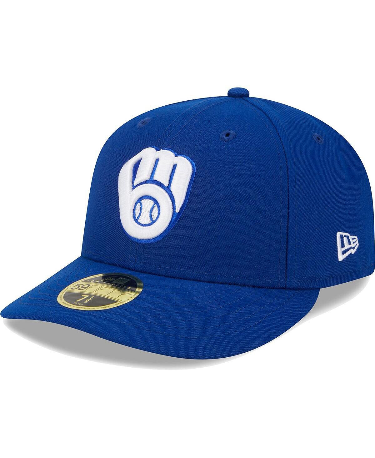 Мужская низкопрофильная приталенная шляпа Royal Milwaukee Brewers с белым логотипом 59FIFTY New Era
Мужская низкопрофильная приталенная шляпа Royal Milwaukee Brewers с белым логотипом 59FIFTY New Era