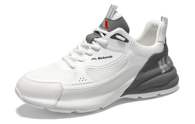 Kolumb Колумб дышащие противоскользящие низкие кеды с амортизацией мужские бело-серые, цвет White Gray
Kolumb Колумб дышащие противоскользящие низкие кеды с амортизацией мужские бело-серые, цвет White Gray