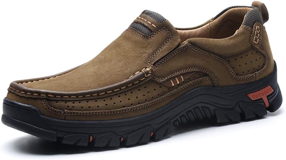 Мужские слипоны UPIShi, кожаные, дышащие, повседневные легкие туфли, хаки
Мужские слипоны UPIShi, кожаные, дышащие, повседневные легкие туфли, хаки