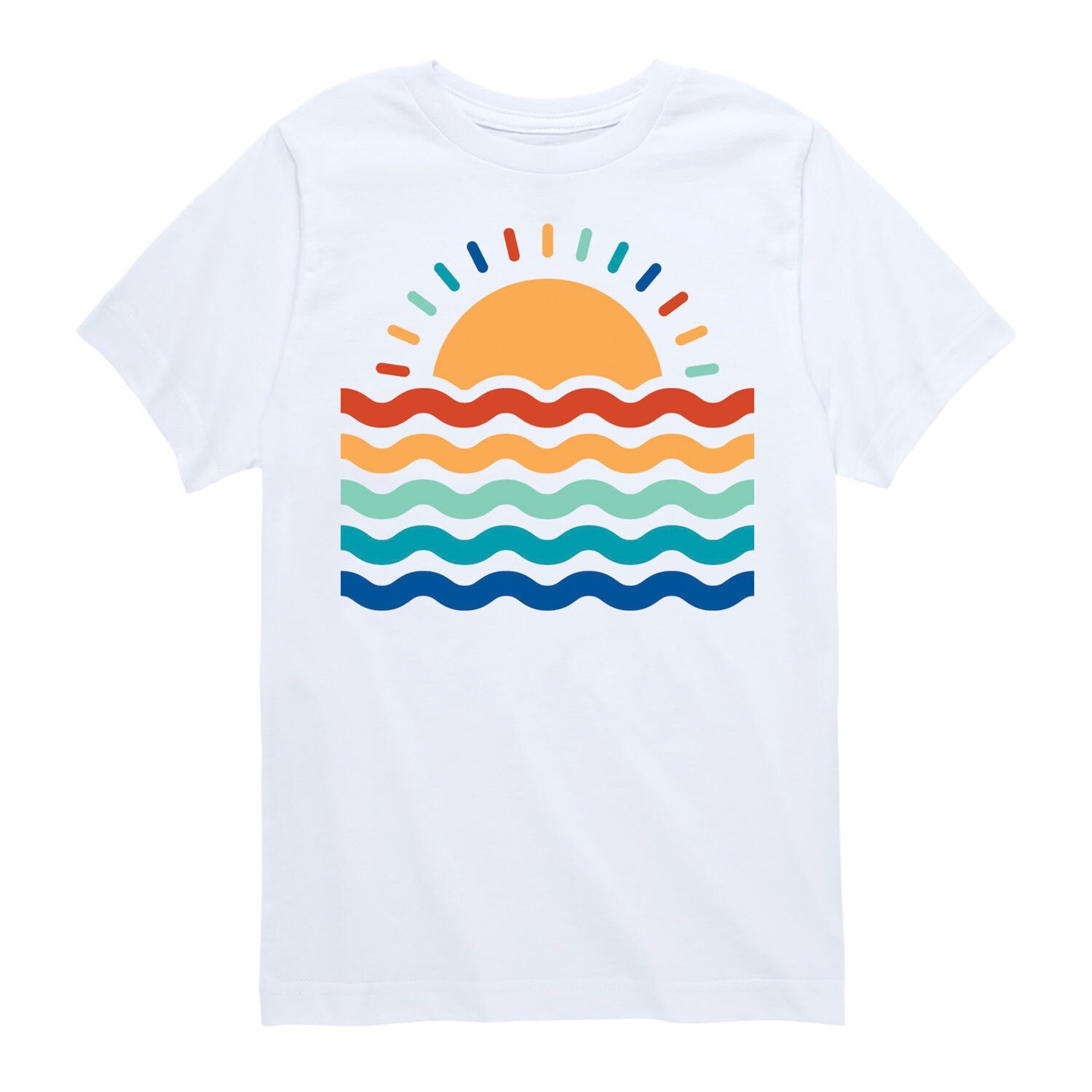 Футболка с рисунком «Радуга, закат и волны» для мальчиков 8–20 лет Licensed Character
Футболка с рисунком «Радуга, закат и волны» для мальчиков 8–20 лет Licensed Character