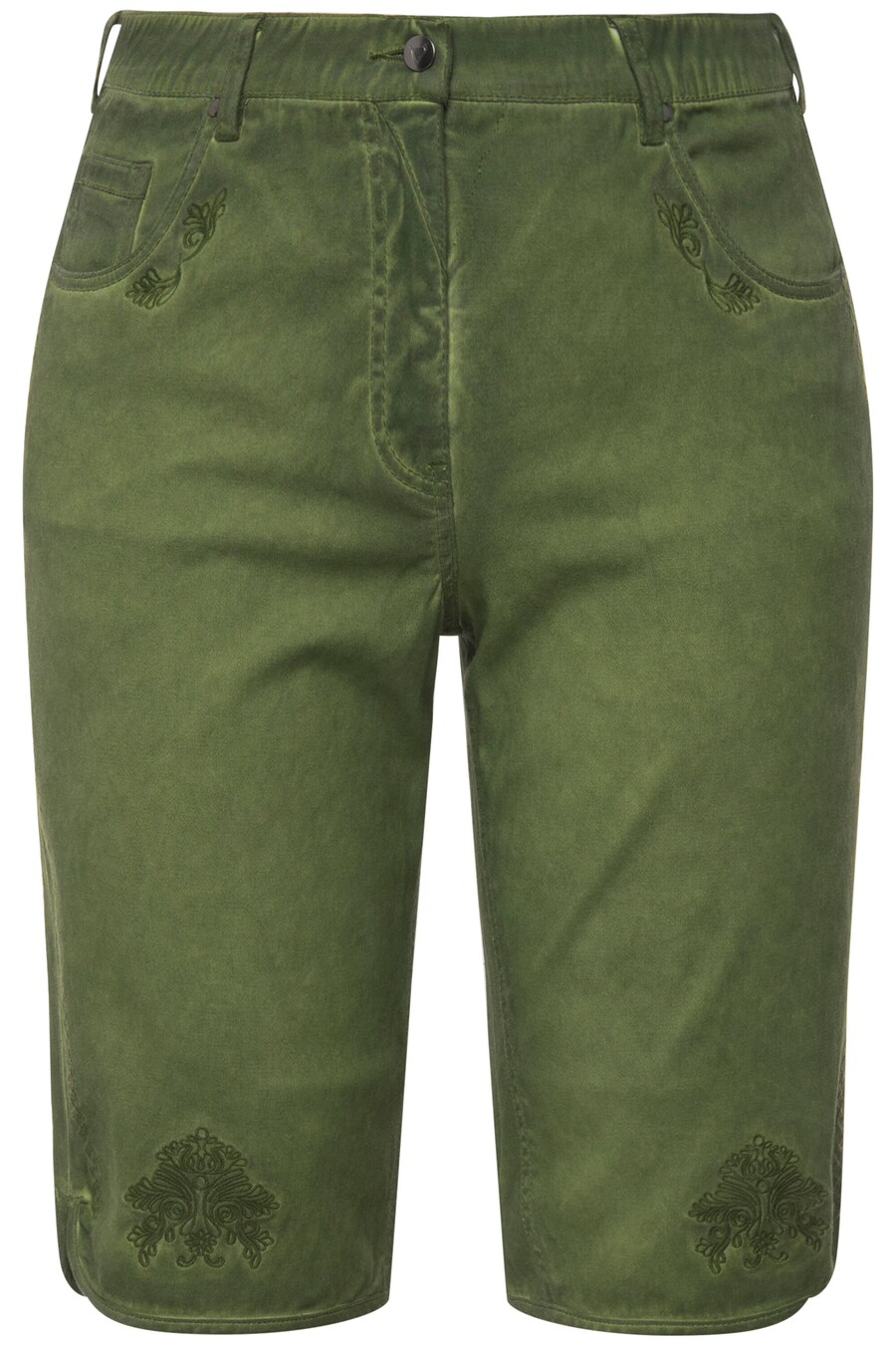 Обычные брюки Ulla Popken, оливковый
Обычные брюки Ulla Popken, оливковый