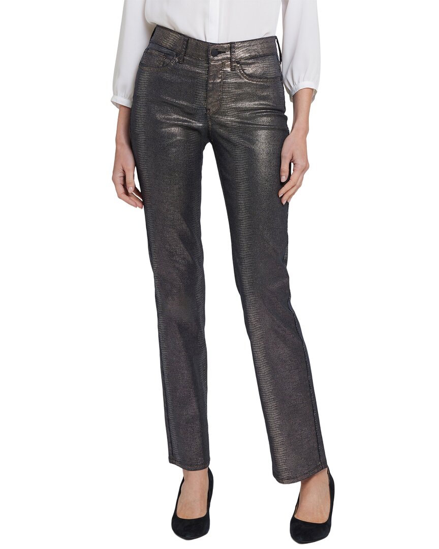 Джинсы прямого кроя NYDJ Marilyn Black Coated Snake
Джинсы прямого кроя NYDJ Marilyn Black Coated Snake