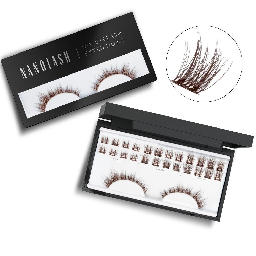 Коричневые клеевые ресницы для самостоятельного нанесения DIY DIVINE Nanolash
Коричневые клеевые ресницы для самостоятельного нанесения DIY DIVINE Nanolash
