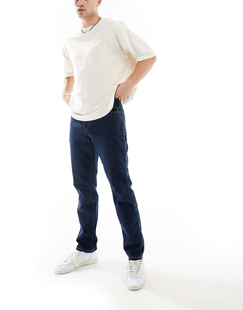 Wrangler – Texas – темно-синие джинсы узкого кроя
Wrangler – Texas – темно-синие джинсы узкого кроя