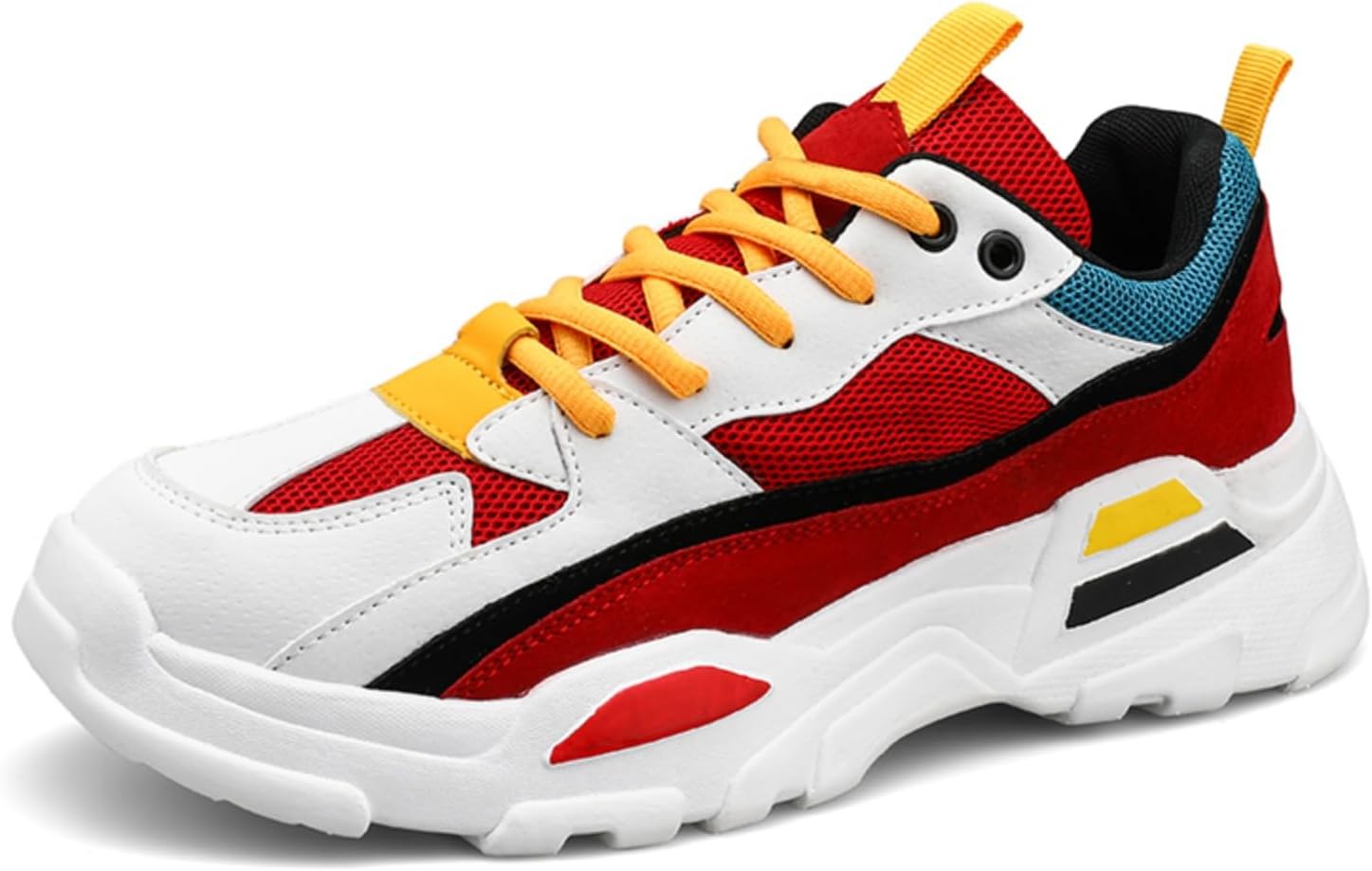 Мужские спортивные кроссовки с дышащим верхом из сетки, ярким цветным дизайном, легкие, с мягкой амортизацией, для повседневной ходьбы, спорта и ежедневной носки Kelibasi, красный
Мужские спортивные кроссовки с дышащим верхом из сетки, ярким цветным дизайном, легкие, с мягкой амортизацией, для повседневной ходьбы, спорта и ежедневной носки Kelibasi, красный