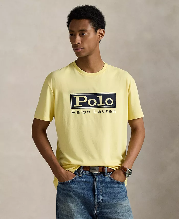 Мужская футболка с принтом Classic-Fit из джерси Polo Ralph Lauren, желтый
Мужская футболка с принтом Classic-Fit из джерси Polo Ralph Lauren, желтый