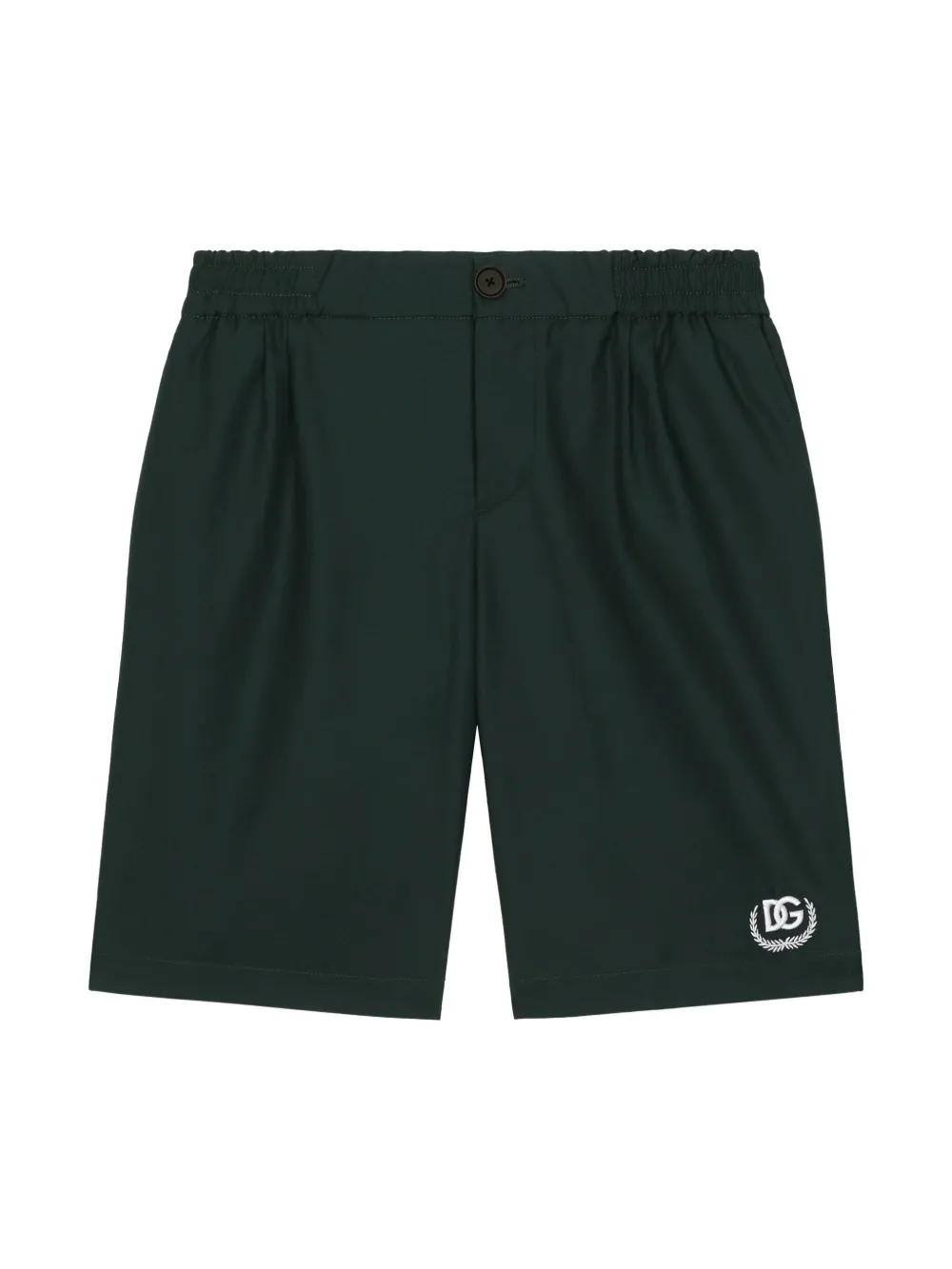 Шорты с вышитым логотипом Dolce & Gabbana Kids, зеленый
Шорты с вышитым логотипом Dolce & Gabbana Kids, зеленый