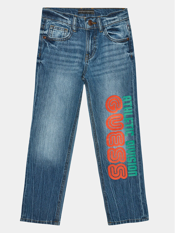 Джинсы прямого кроя Guess, синий
Джинсы прямого кроя Guess, синий