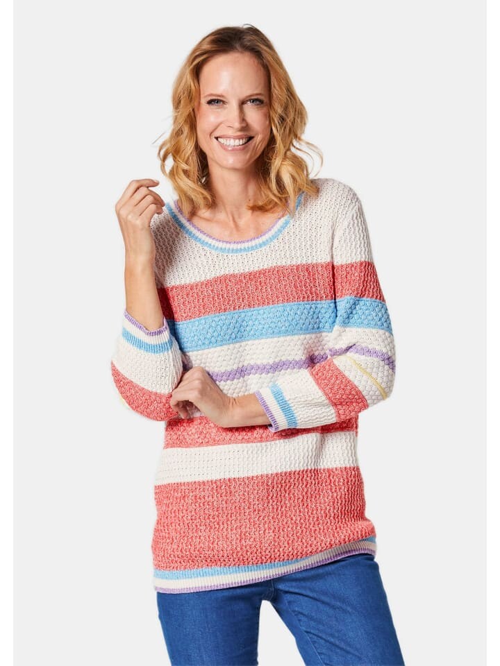 Пуловер GOLDNER, цвет bunt/geringelt 
Пуловер GOLDNER, цвет bunt/geringelt