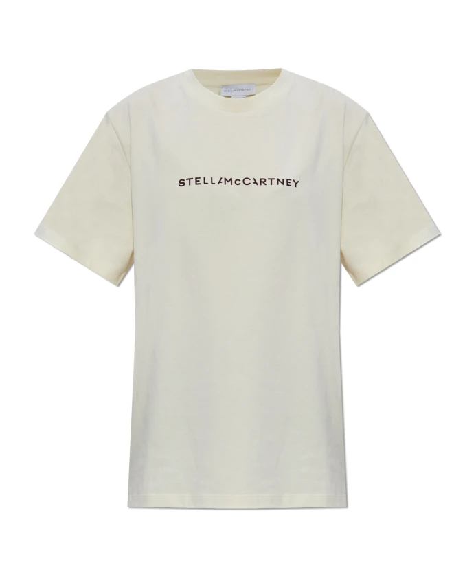 Футболка с логотипом Stella Mccartney, бежевый
Футболка с логотипом Stella Mccartney, бежевый