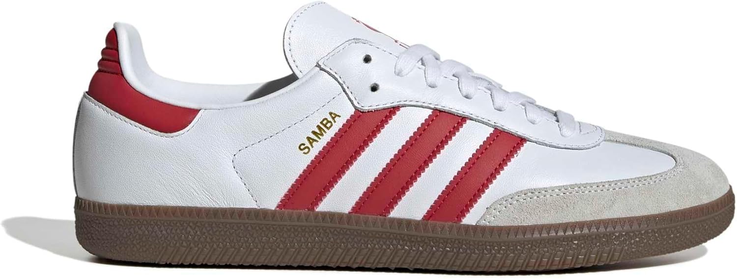 Мужские футбольные кроссовки adidas Samba для игры в зале, Liverpool
Мужские футбольные кроссовки adidas Samba для игры в зале, Liverpool